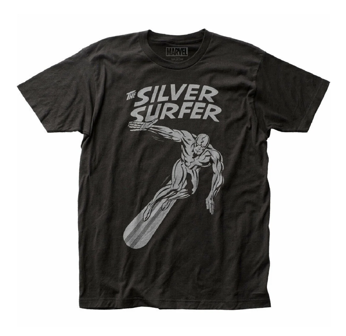 Silver Surfer Cosmic Wanderer Marvel Adult T Shirt - Image 1