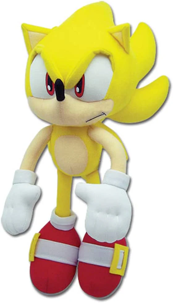 Sonic The Hedgehog Super Sonic 12" Plush - Image 1