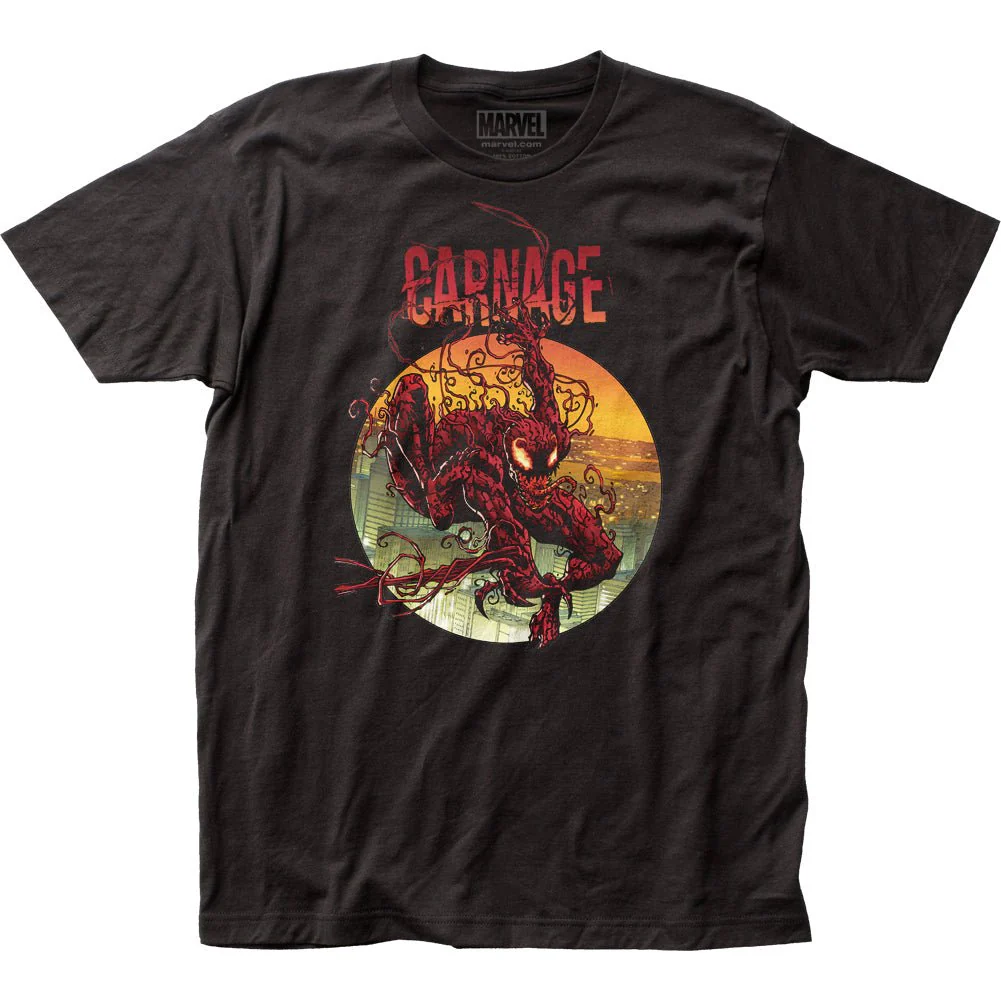 Spider-Man Carnage Climbing Out Marvel Shirt - Image 1