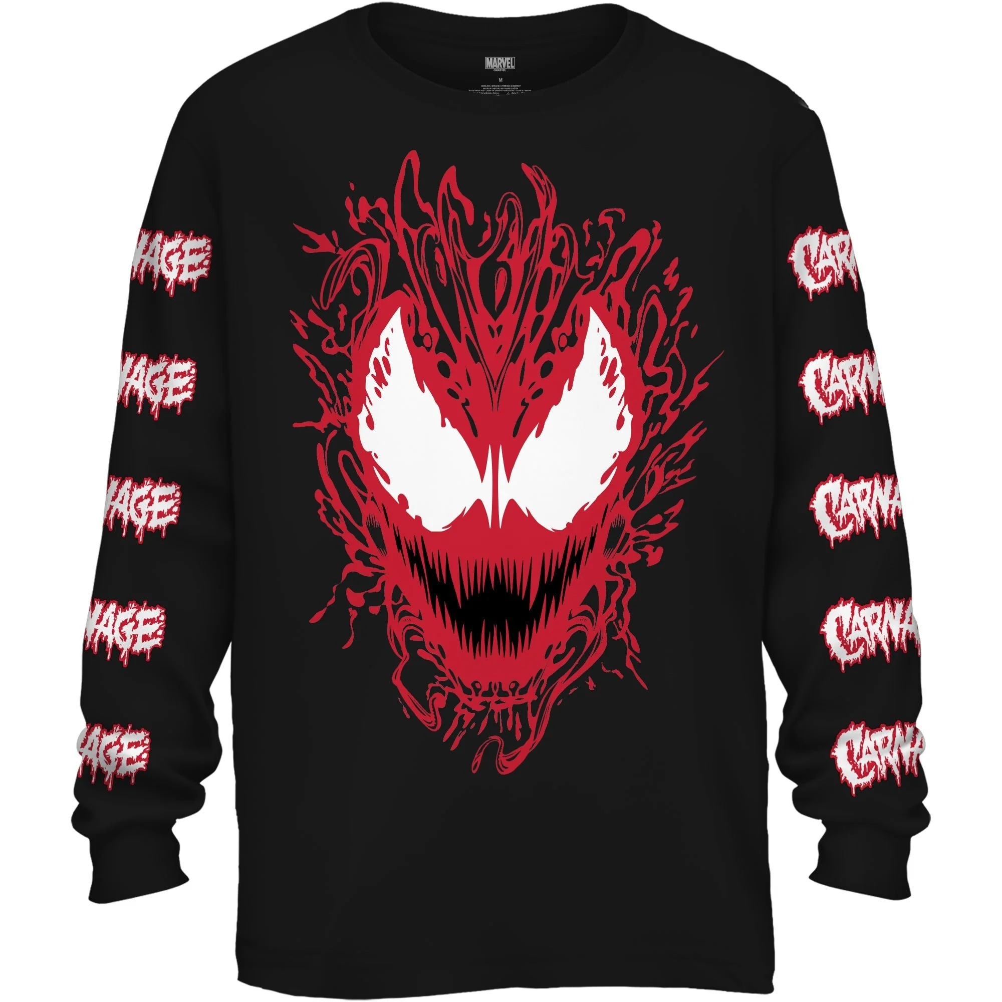 Spider-Man Carnage Nasty Marvel Comics Officially Licensed Adult T Shirt - Image 1