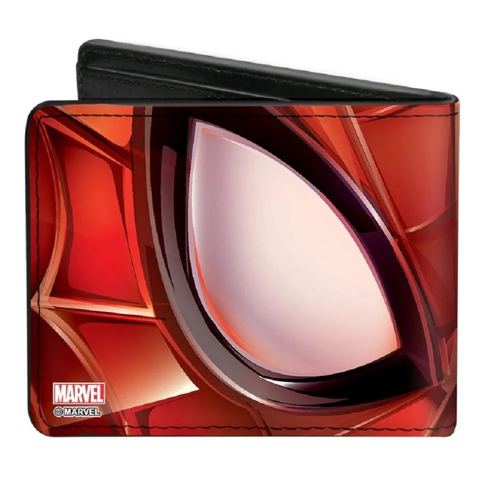 Spider-Man Jumping Pose Sketch/Scattered Marvel Comics Bi-fold Wallet - Image 2