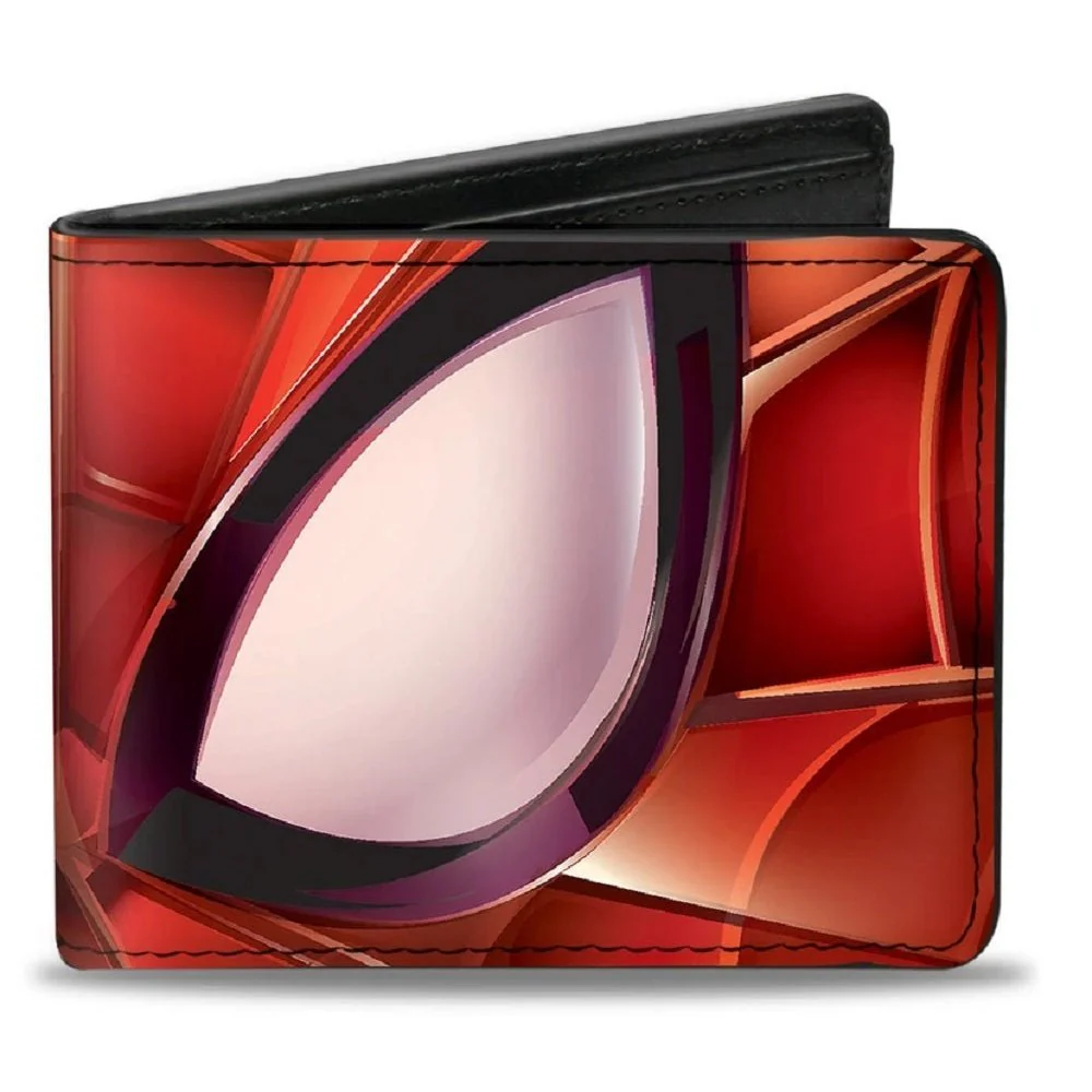 Spider-Man Jumping Pose Sketch/Scattered Marvel Comics Bi-fold Wallet - Image 1