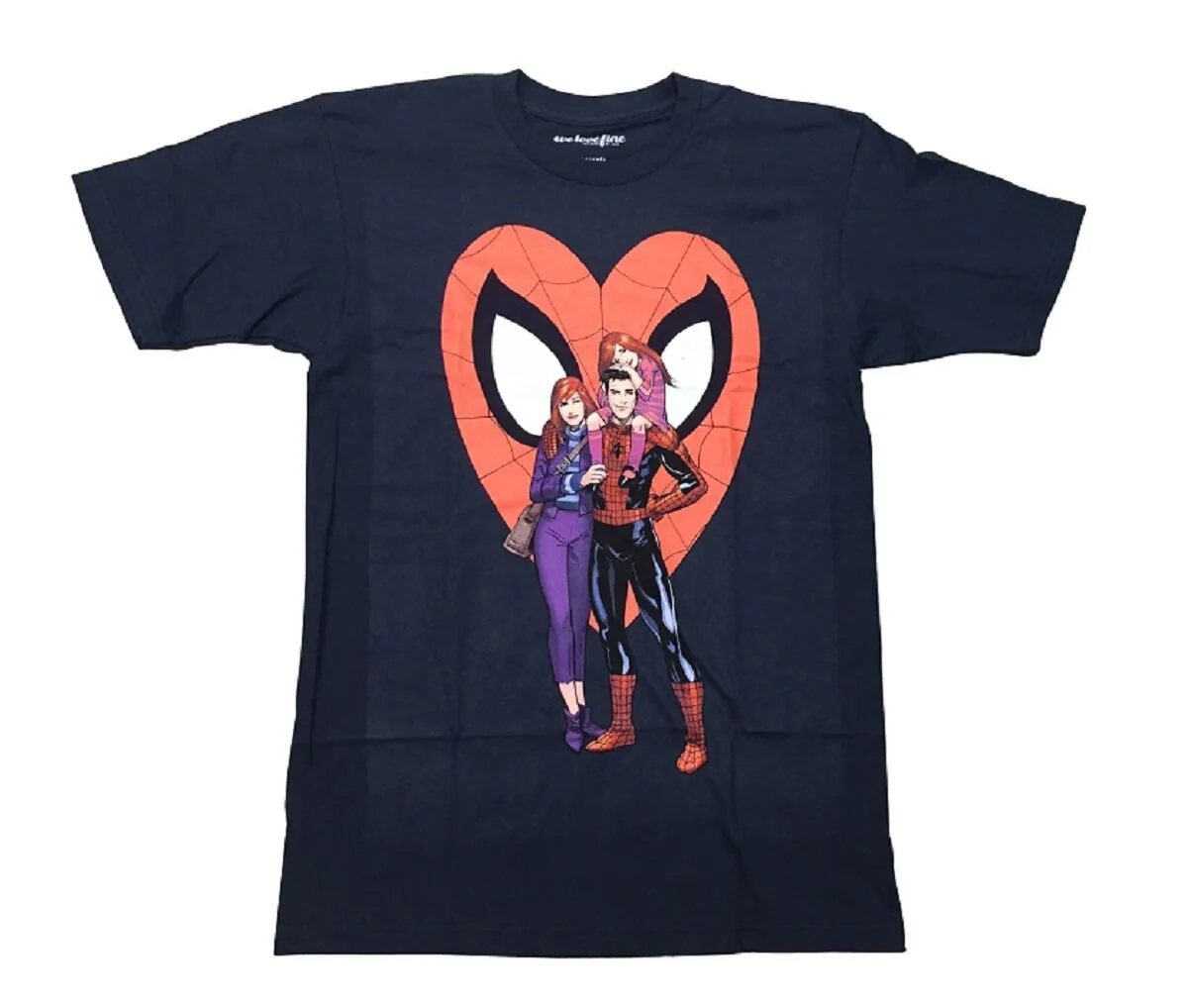 Spider-Man Meet The Parkers Marvel Comics Adult T-Shirt - Image 1