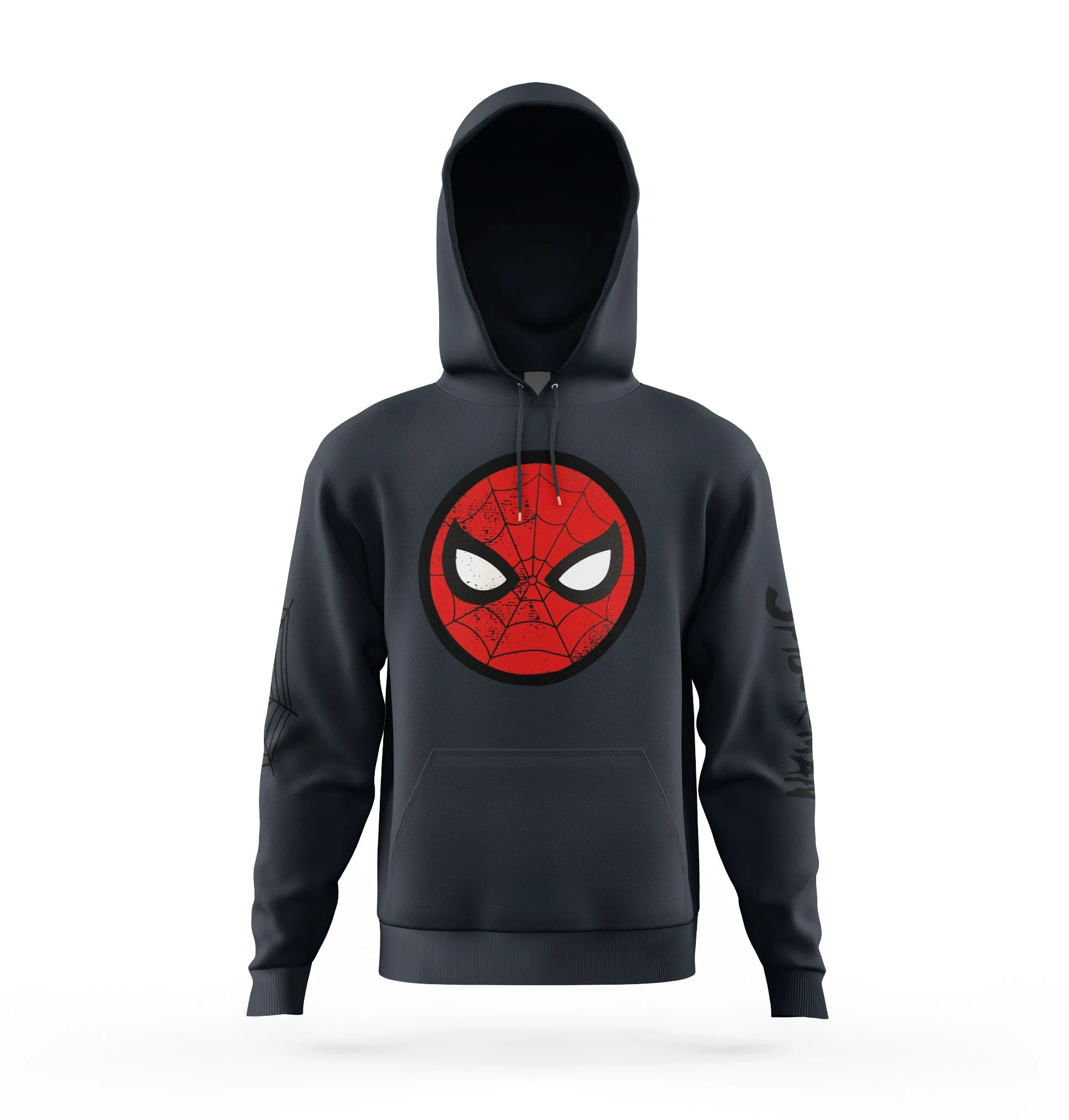 Spider-Man Spidey Web Symbol Marvel Pullover Hoodie - Image 1