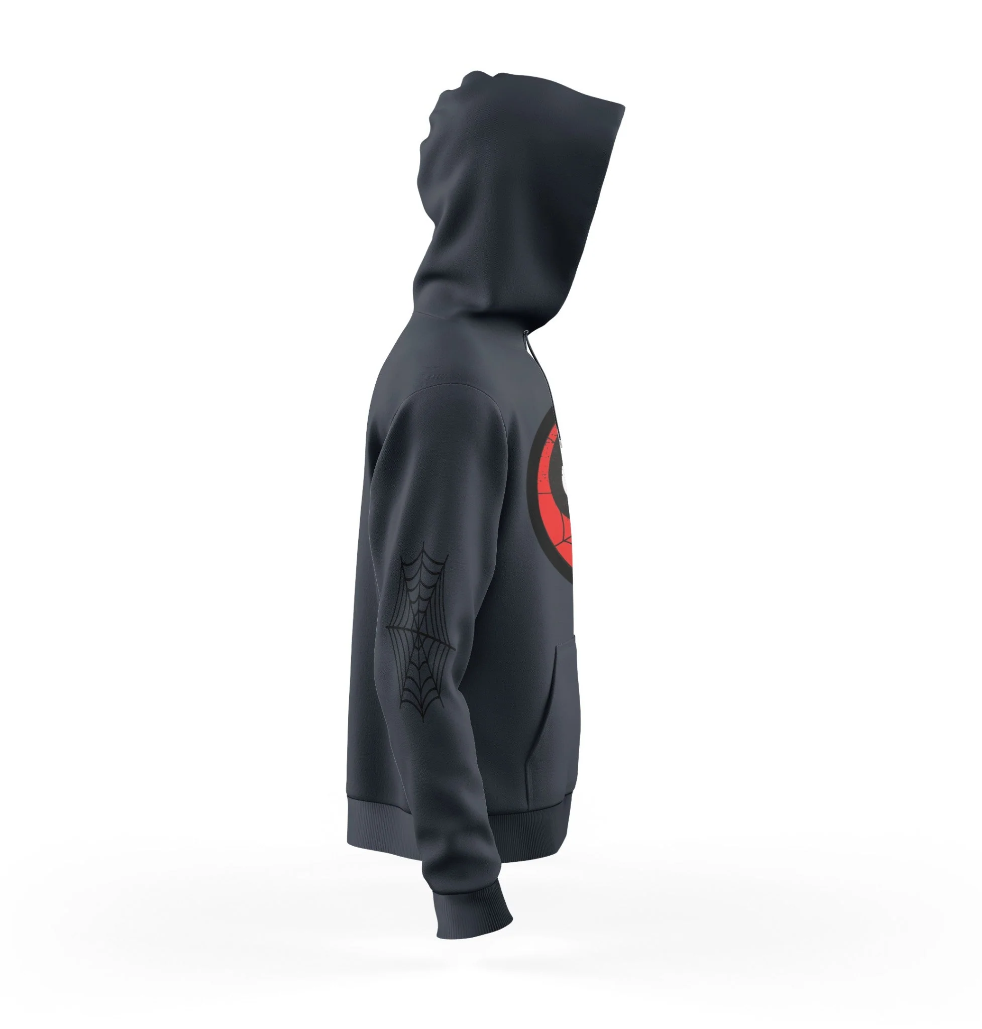 Spider-Man Spidey Web Symbol Marvel Pullover Hoodie - Image 3