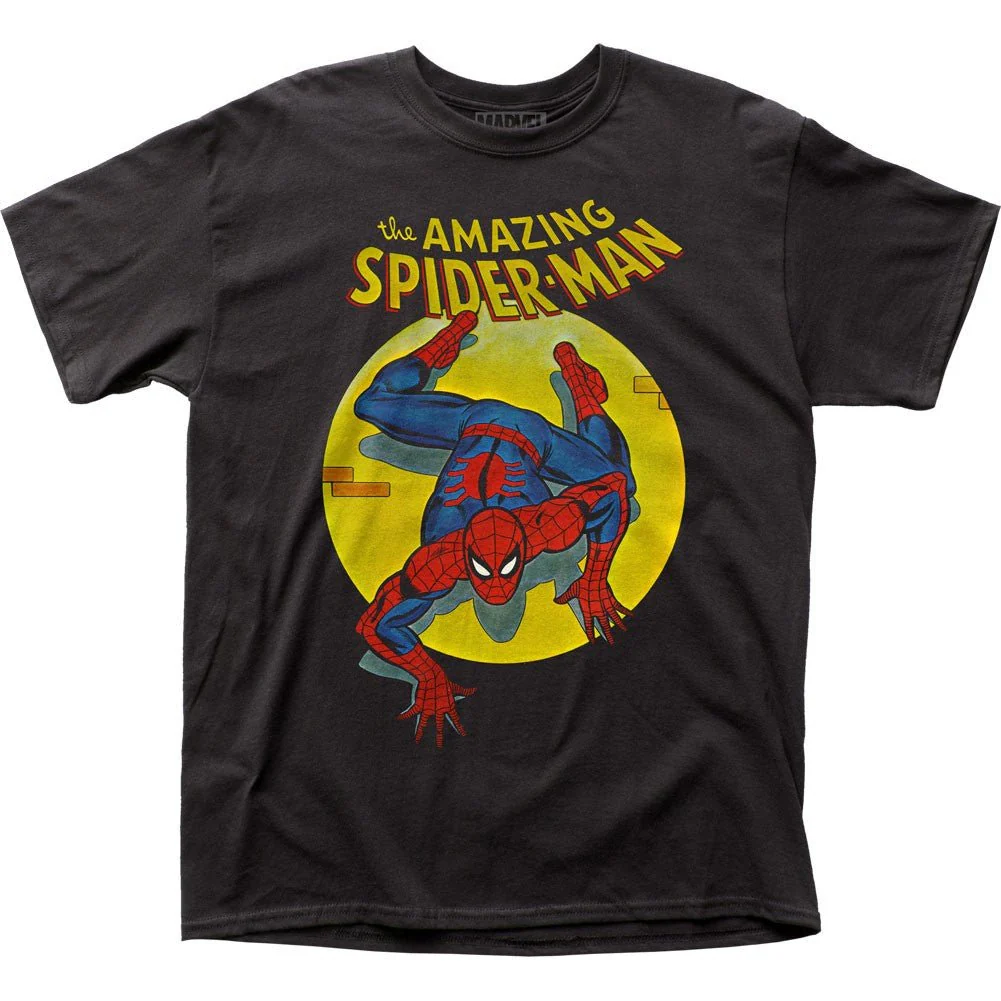 Spider-Man Spotlight Officially Licensed Adult Men T-Shirt - Image 1