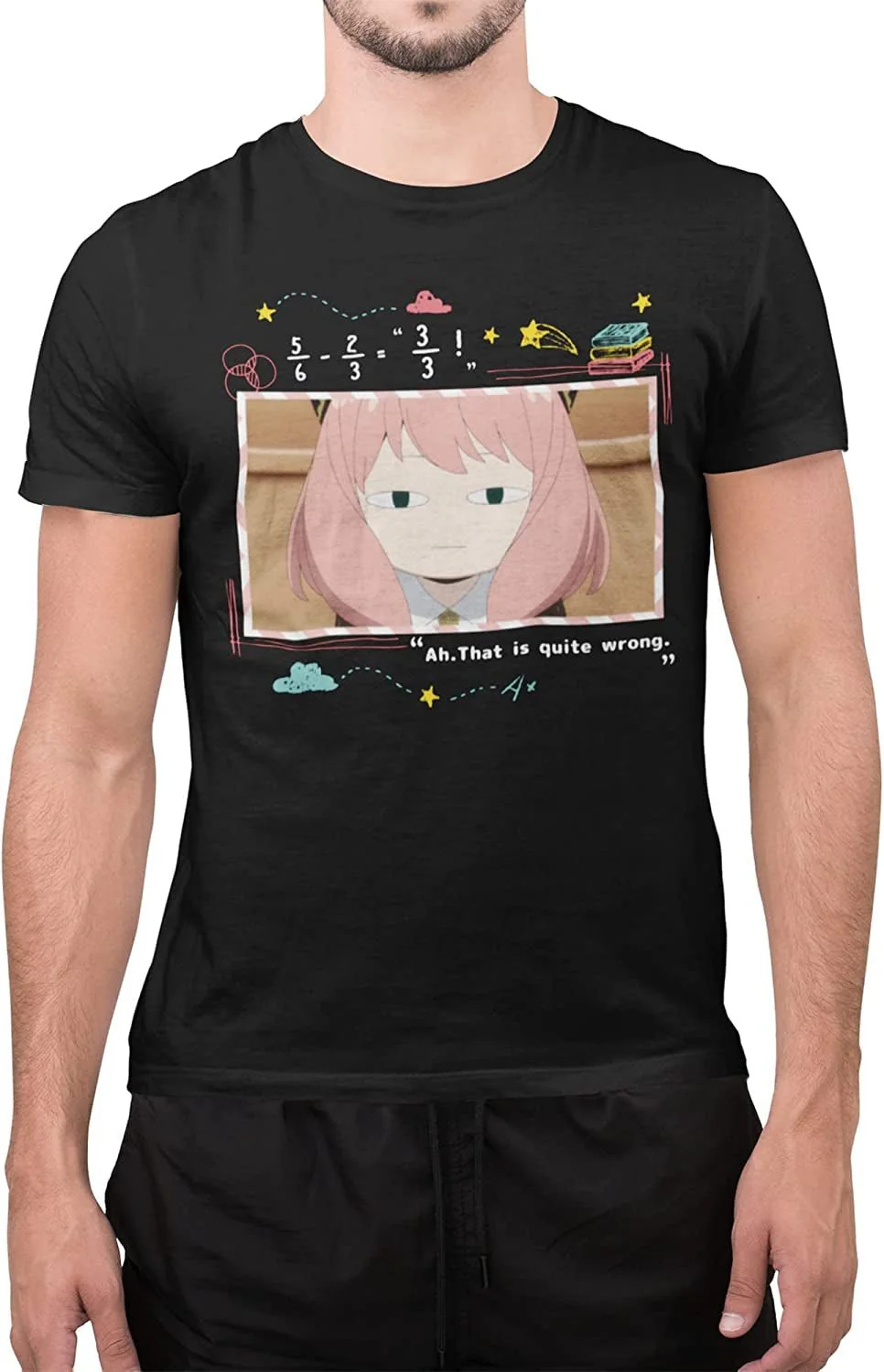 Spy X Family - Anya Forger's Expression Adult Men T-Shirt - Image 2