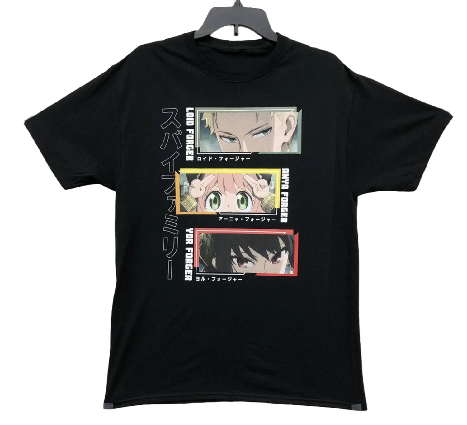Spy X Family - Forger Family Eyes Frame Adult Men T-Shirt - Image 1