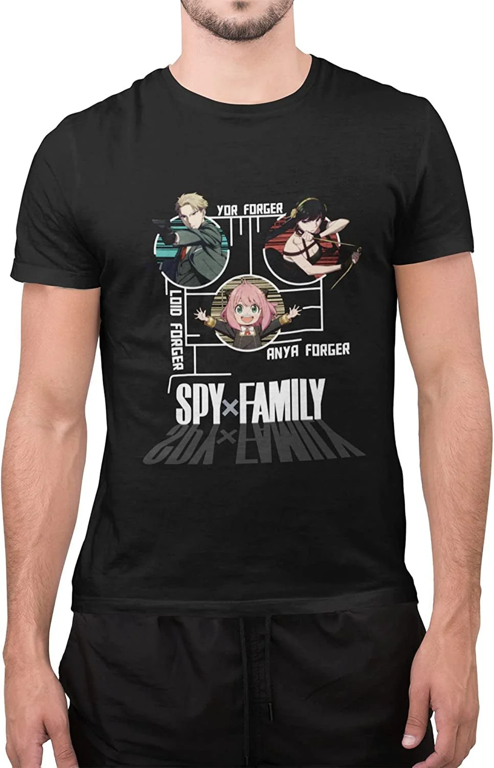 Spy X Family - Teaser Art 02 Adult Men T-Shirt - Image 2