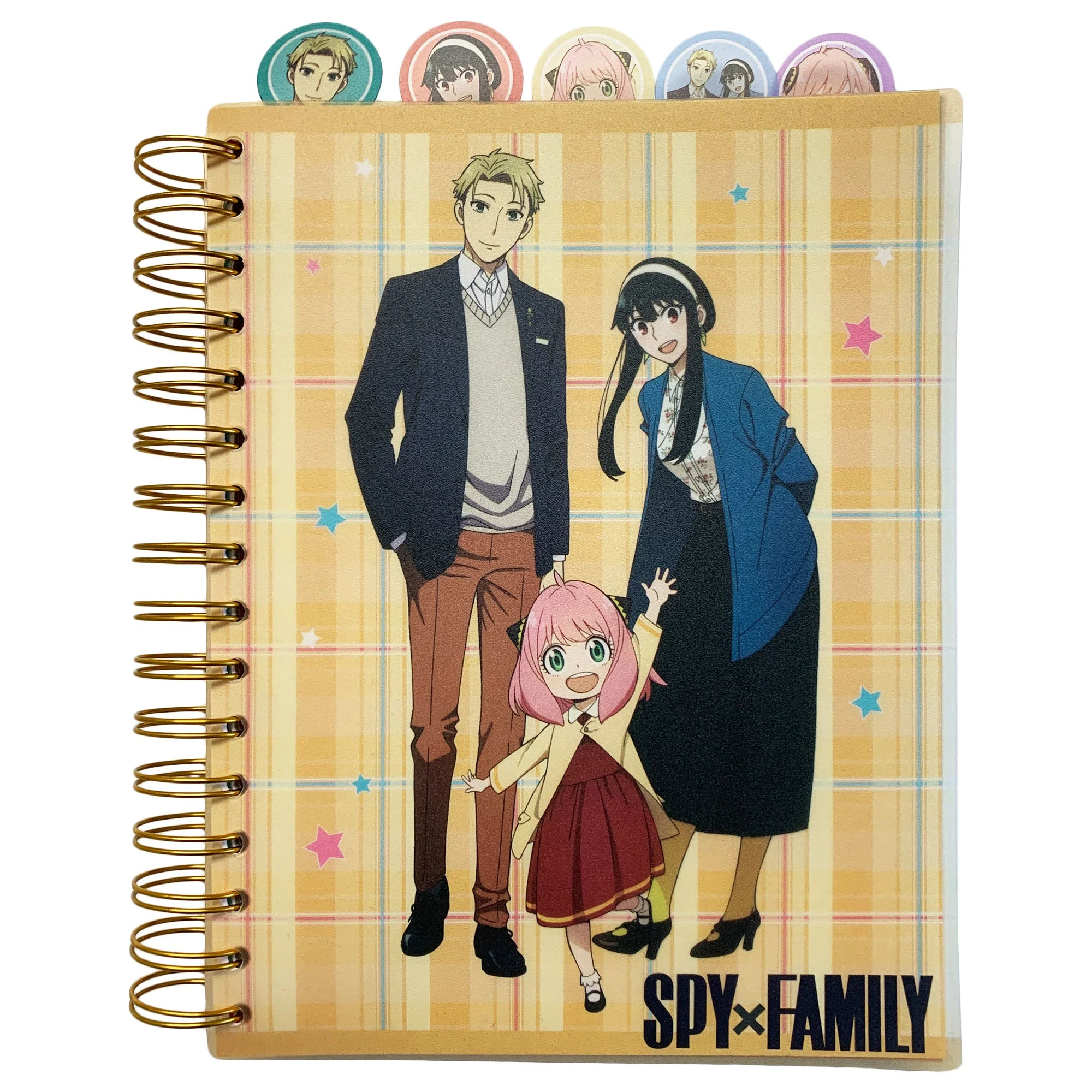 Spy X Family – Character Group #2 Tabbed Notebook Great Eastern Entertainment
