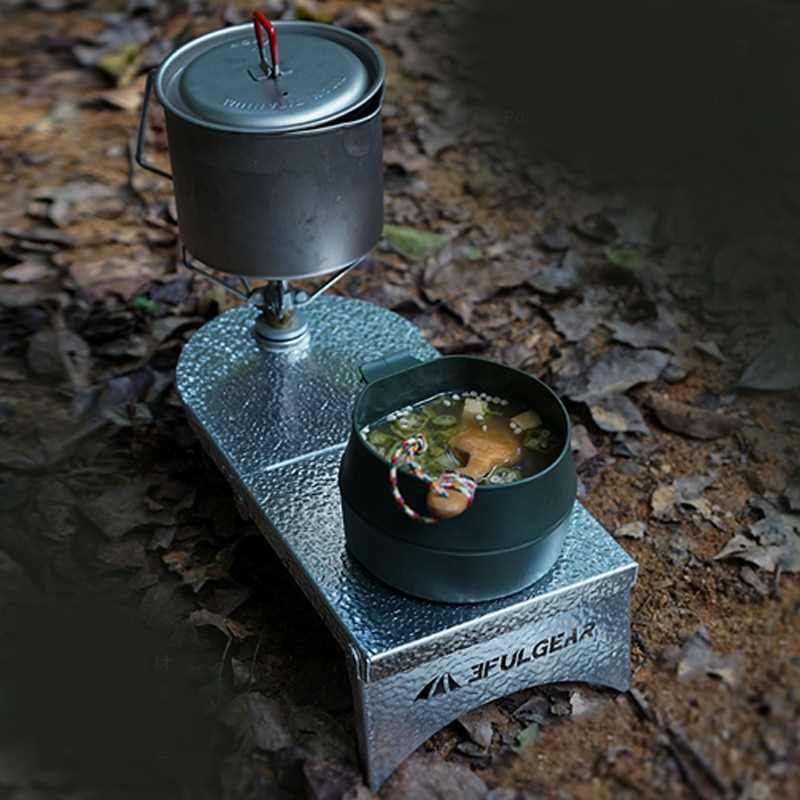 Portable Foldable Camping Cooking Table - Image 1