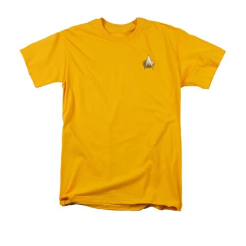 Star Trek Next Generation Engineering Emblem Adult T-Shirt - Image 1