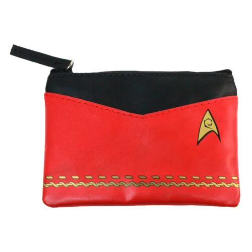 Star Trek Red Uniform Coin Purse - Image 1