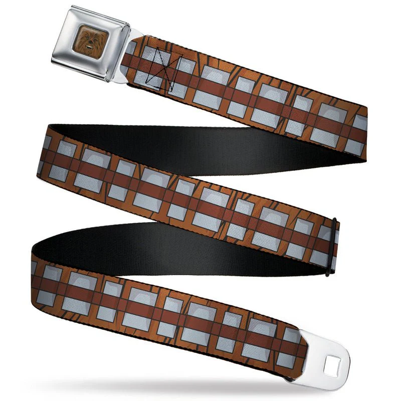Star Wars Chewbacca Bandoiler Full Color Seatbelt Belt - Image 1