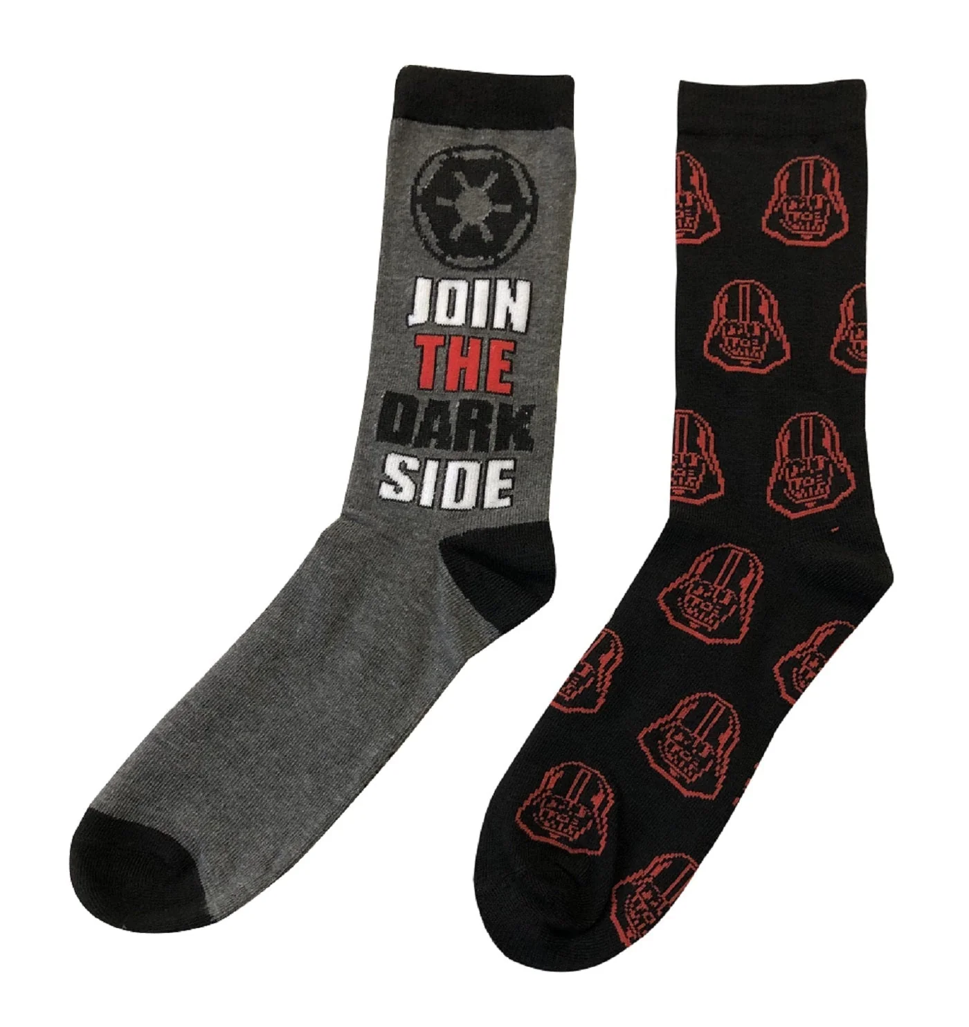 Star Wars Darth Vader Join the Dark Side 2-Pack Crew Socks - Image 1