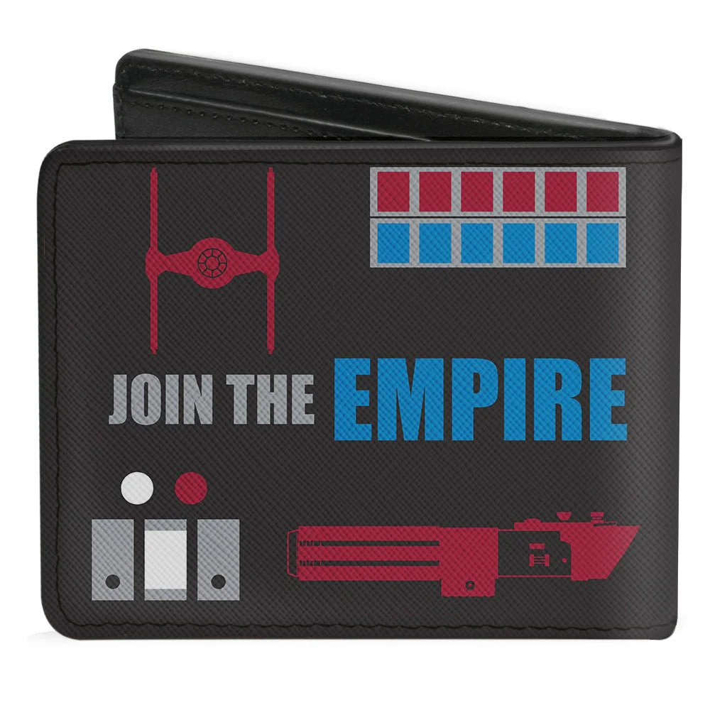 Star Wars Galactic Empire Insignia Join the Empire Collage Bifold Wallet - Image 2