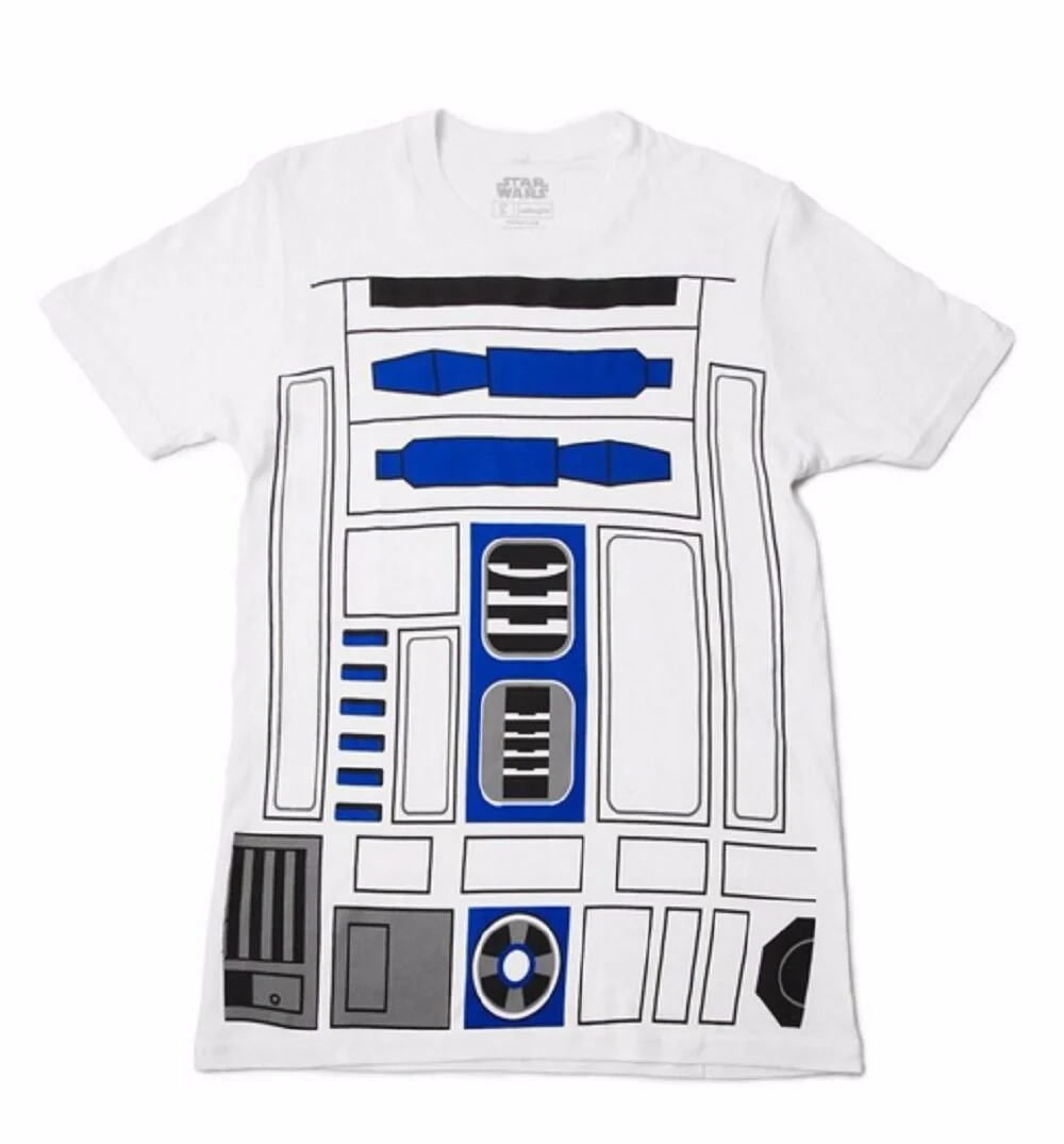 Star Wars R2 D2 Costume R2D2 Adult T-Shirt - Image 1