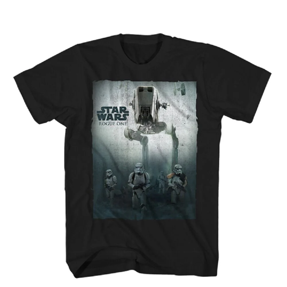 Star Wars Rogue One At At Walk In It Adult T-Shirt - Image 1
