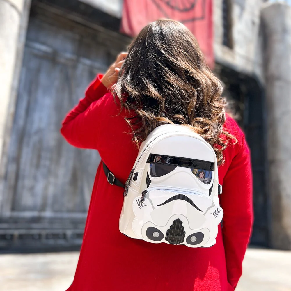 Star Wars Stormtrooper Lenticular Cosplay Mini Backpack Double Strap Shoulder Bag Purse - Image 3