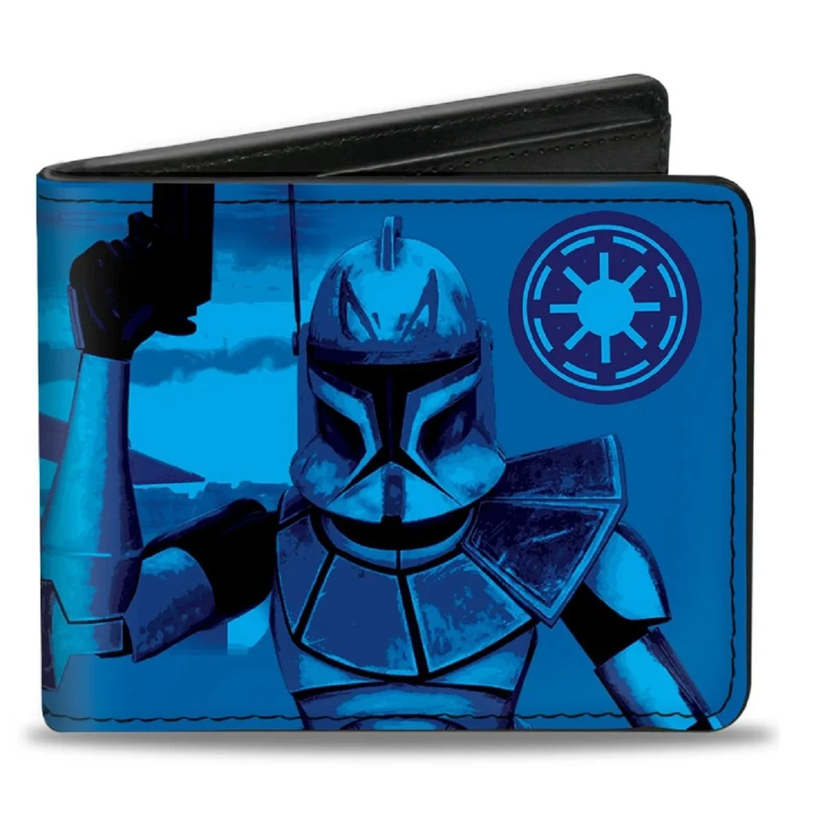 Star Wars The Clone Wars Rex Clone Captain Pose Bifold Wallet - Image 1