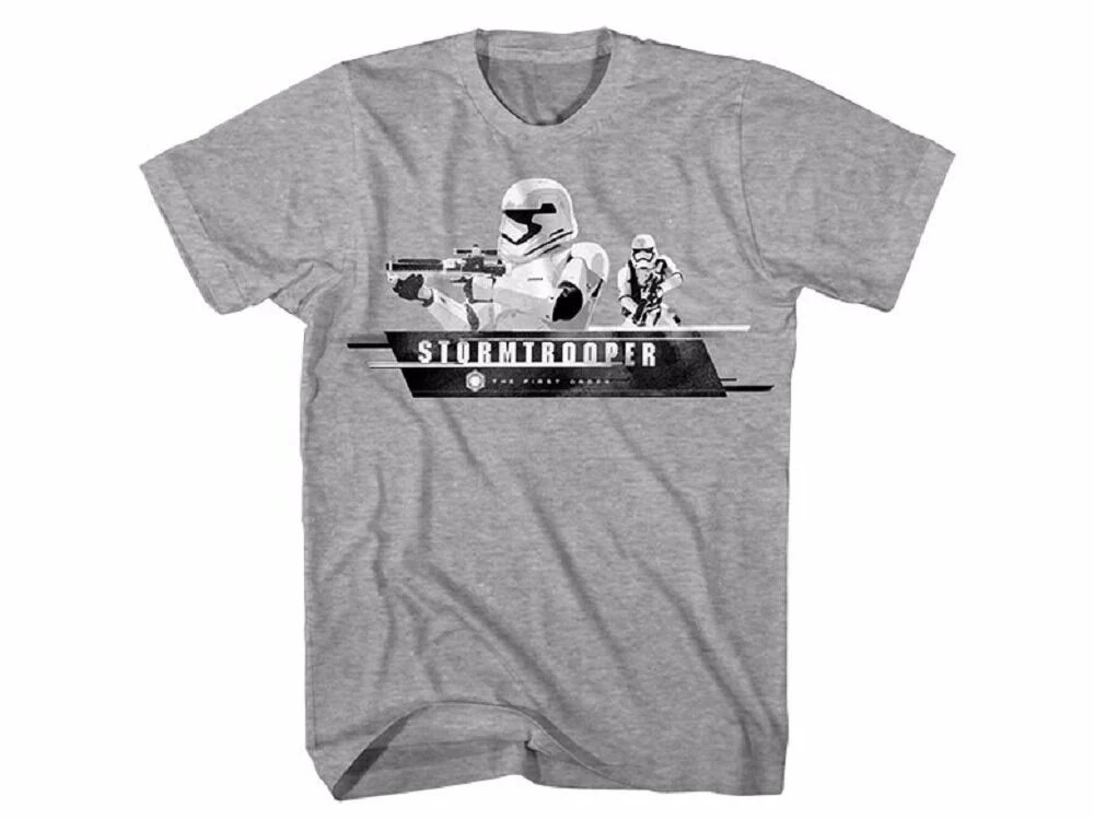 Star Wars The Force Awakens First Order Stormtrooper Adult T-Shirt - Image 1