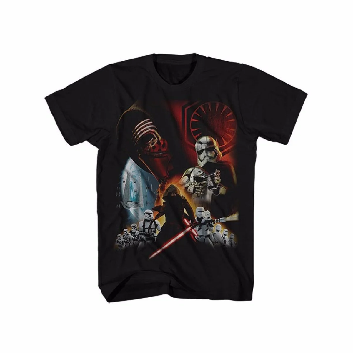 Star Wars The Force Awakens Galactic Rule Adult T-Shirt - Image 2