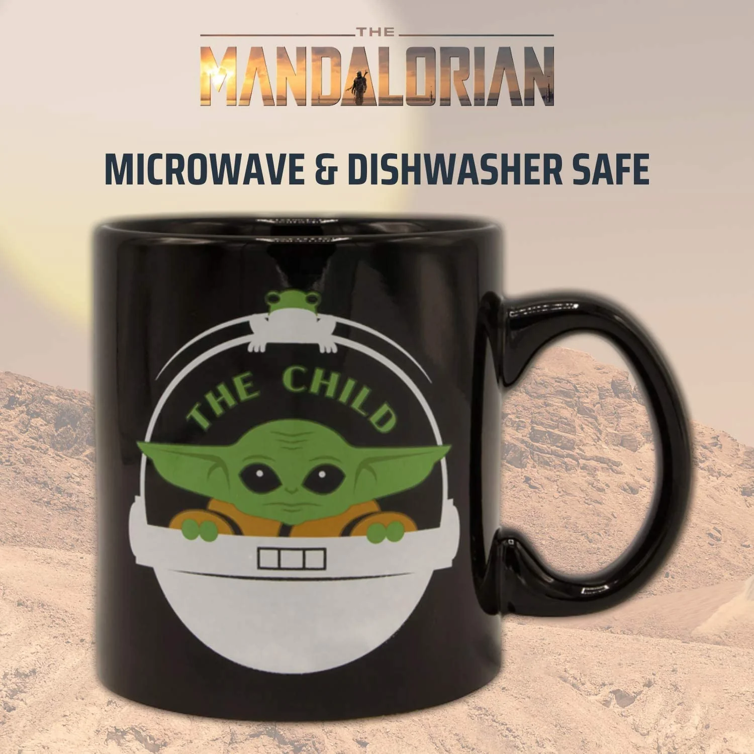 Star Wars The Mandalorian The Child Ceramic Coffee Mug 20-ounces - Image 3