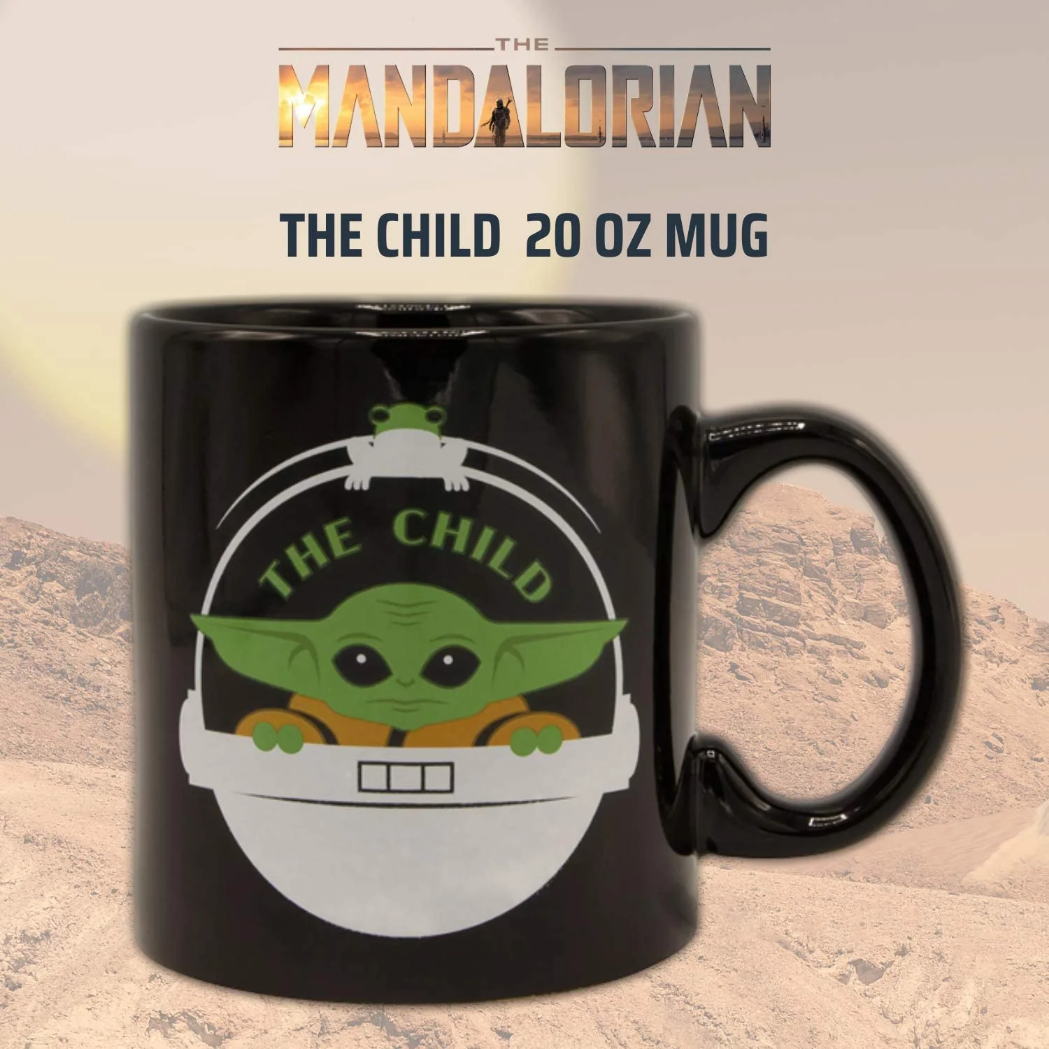 Star Wars The Mandalorian The Child Ceramic Coffee Mug 20-ounces - Image 2