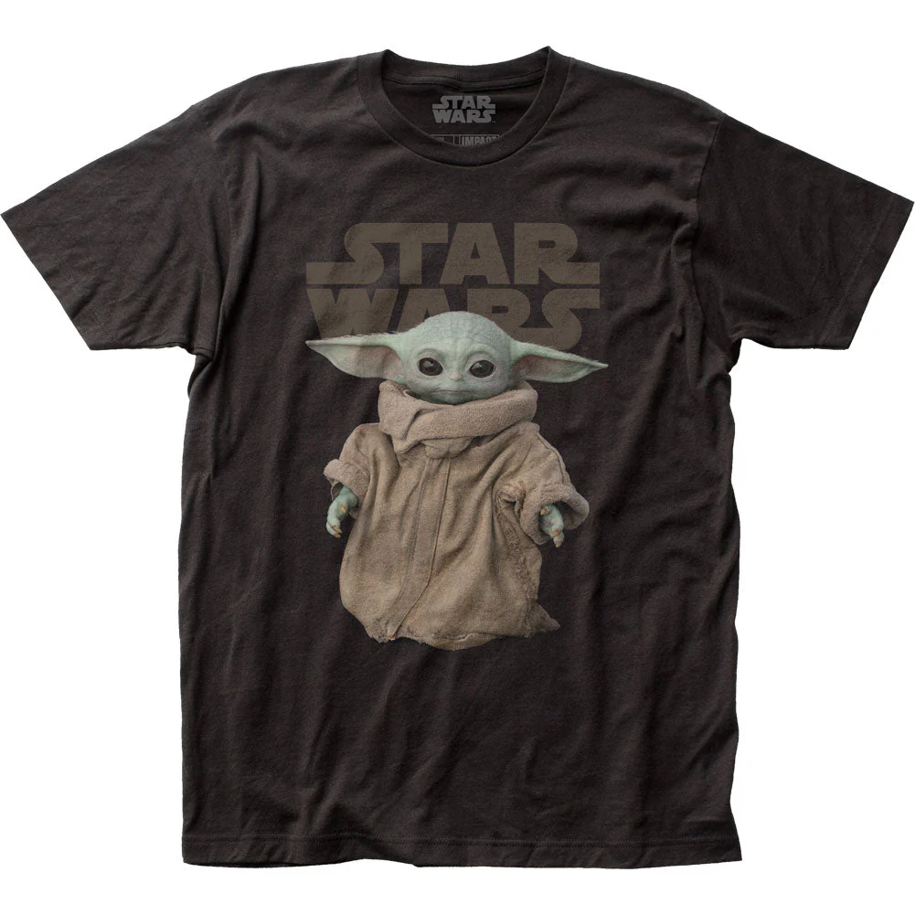 Star Wars The Mandalorian The Child Slim Fit Adult T-Shirt - Image 1
