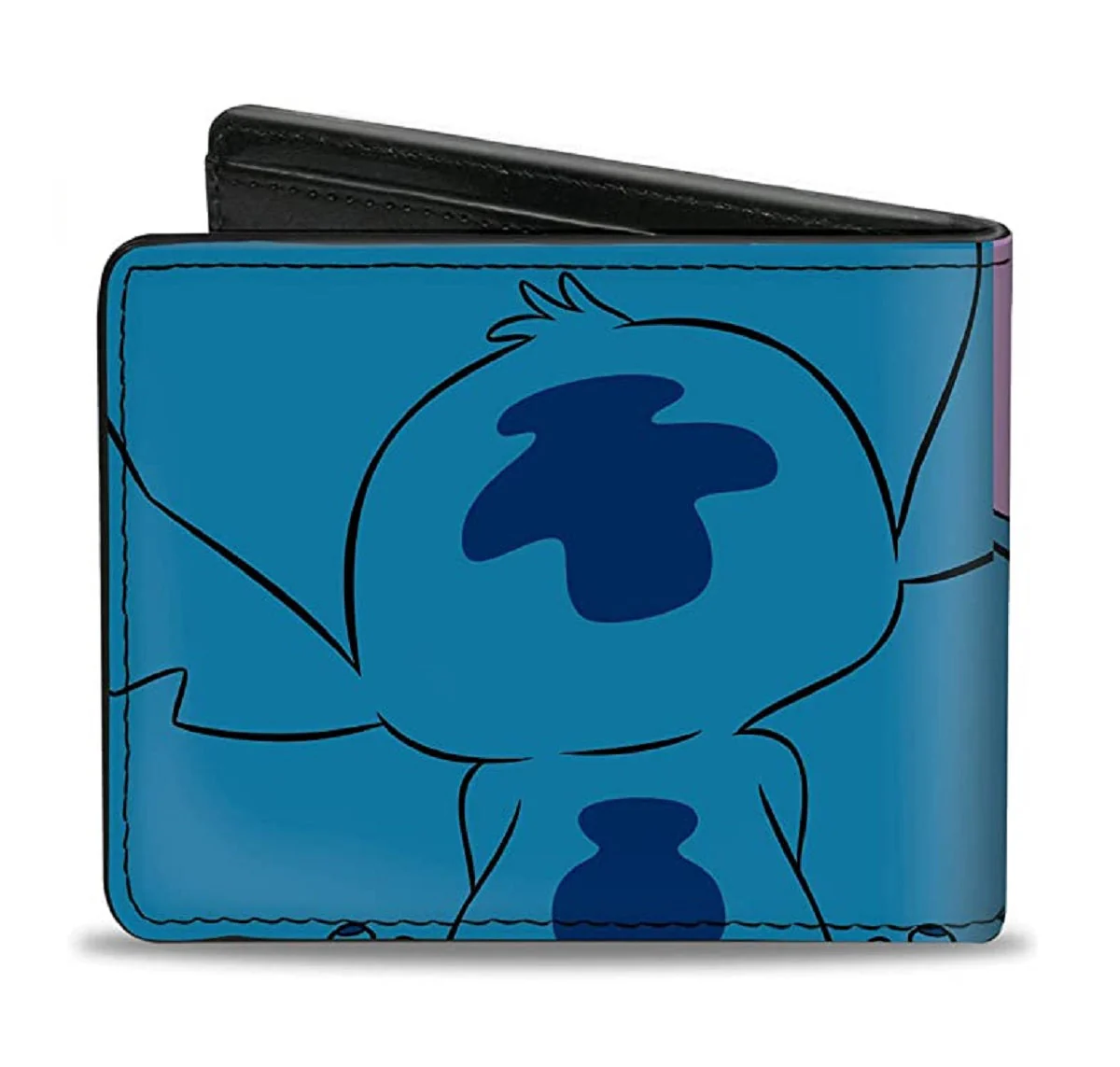 Disney Lilo and Stitch Stitch Smiling Pose Close Up Bi-Fold Wallet - Image 2