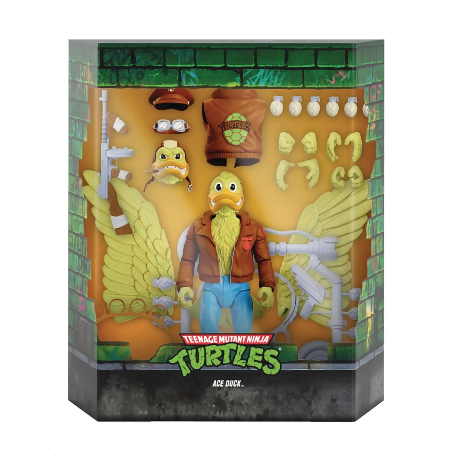 Super7 Teenage Mutant Ninja Turtles TMNT Ultimates Wave 6 Ace Duck Action Figure - Image 3