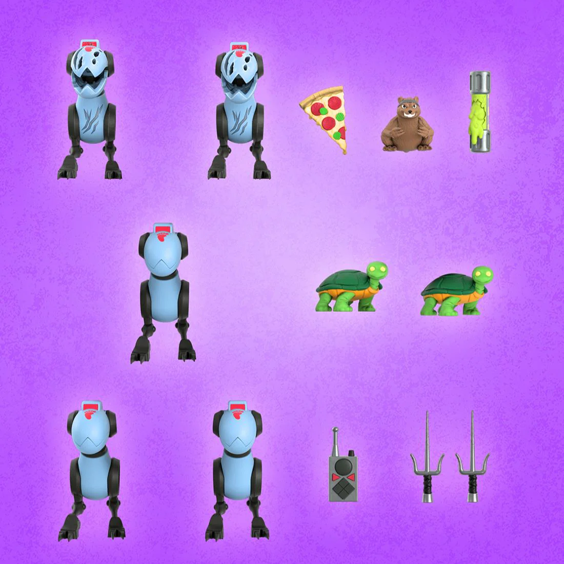 Super7 Teenage Mutant Ninja Turtles TMNT Ultimates Wave 6 Mousers Action Figure - Image 2