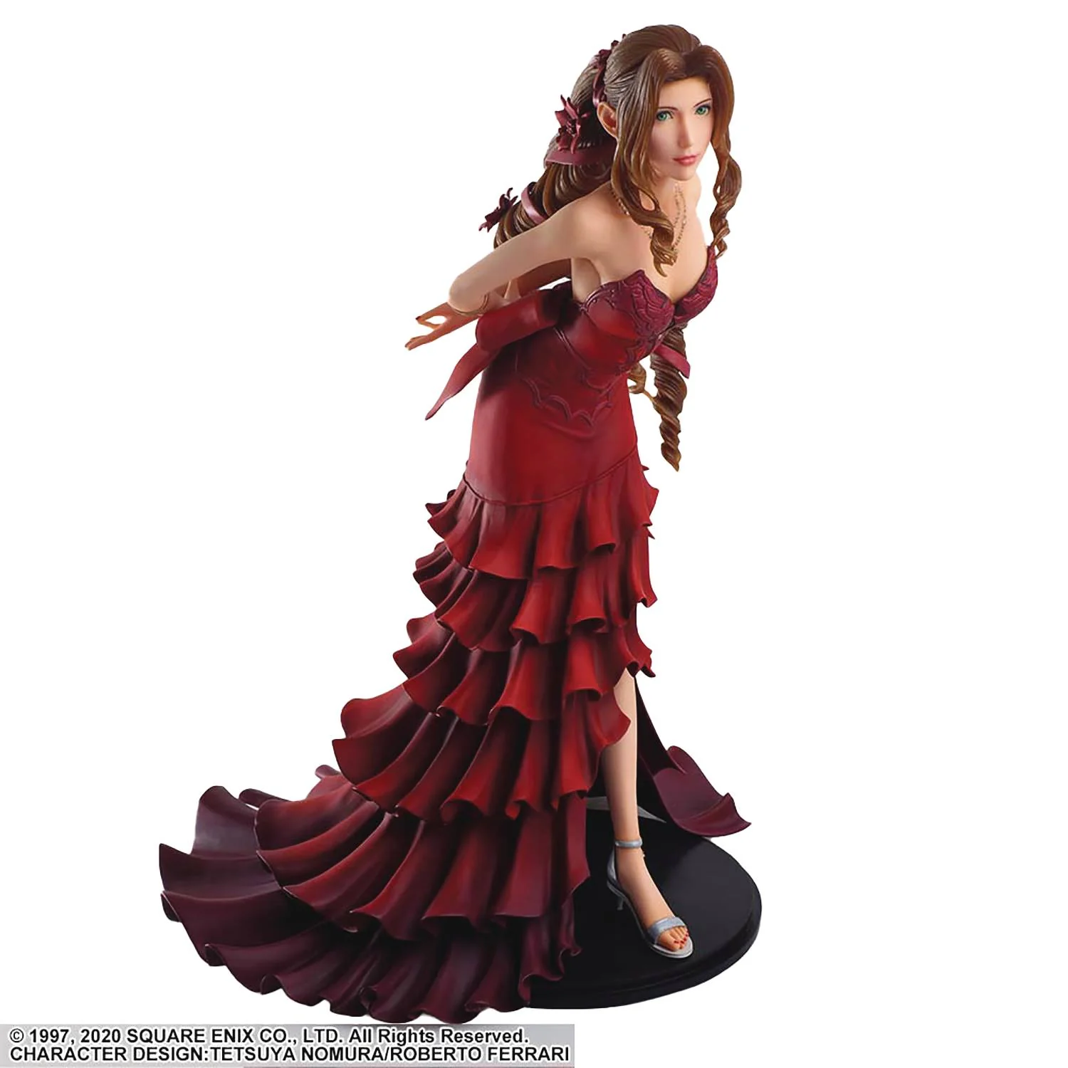 Square Enix Final Fantasy VII Remake Aerith Gainsborough Dress Version Static Arts Statue - Image 1