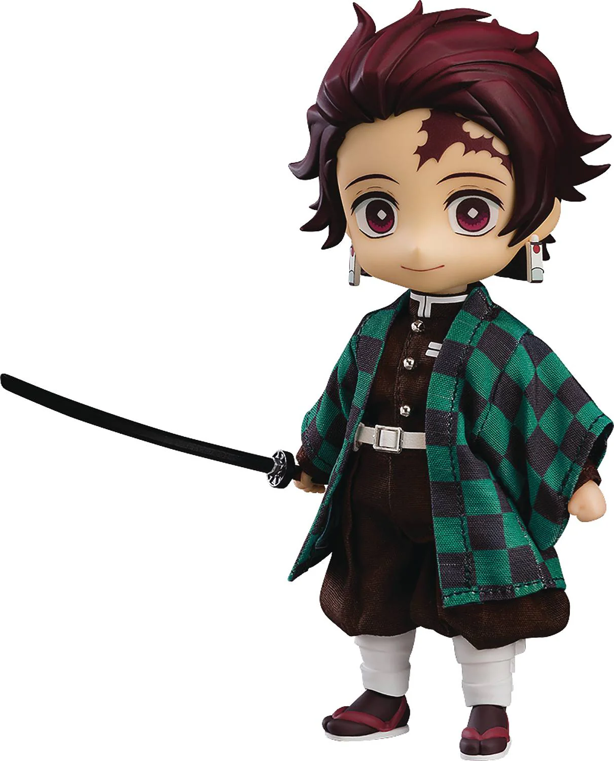 Good Smile Demon Slayer Kimetsu no Yaiba Tanjiro Kamado Nendoroid Doll Action Figure - Image 1