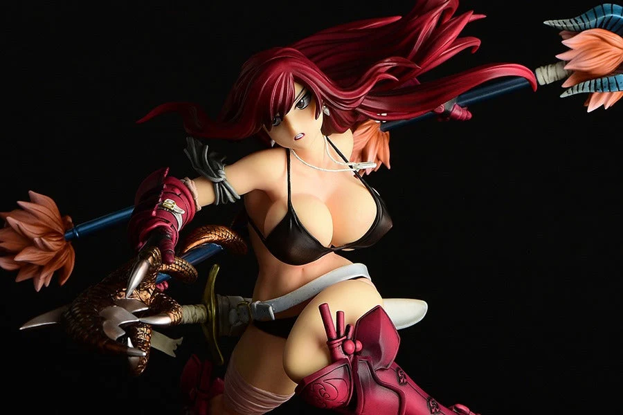 Orcatoys Fairy Tail Erza Scarlet The Knight Crimson Armor Version 1:6 Scale PVC Figure - Image 2