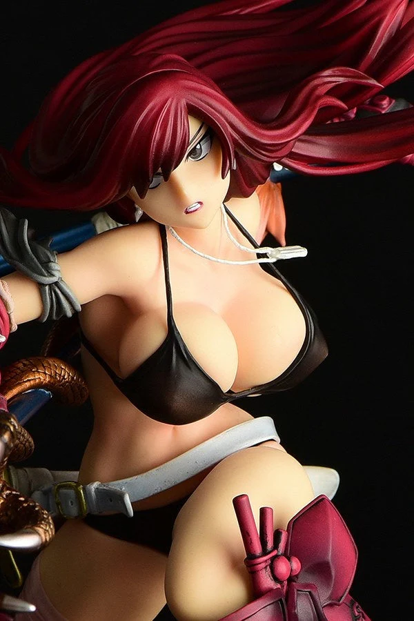 Orcatoys Fairy Tail Erza Scarlet The Knight Crimson Armor Version 1:6 Scale PVC Figure - Image 3