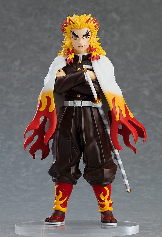 Good Smile Demon Slayer Kimetsu no Yaiba Kyojuro Rengoku Pop Up Parade PVC Figure - Image 3