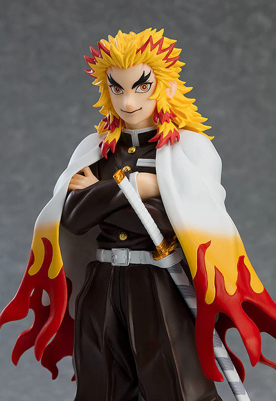 Good Smile Demon Slayer Kimetsu no Yaiba Kyojuro Rengoku Pop Up Parade PVC Figure - Image 2