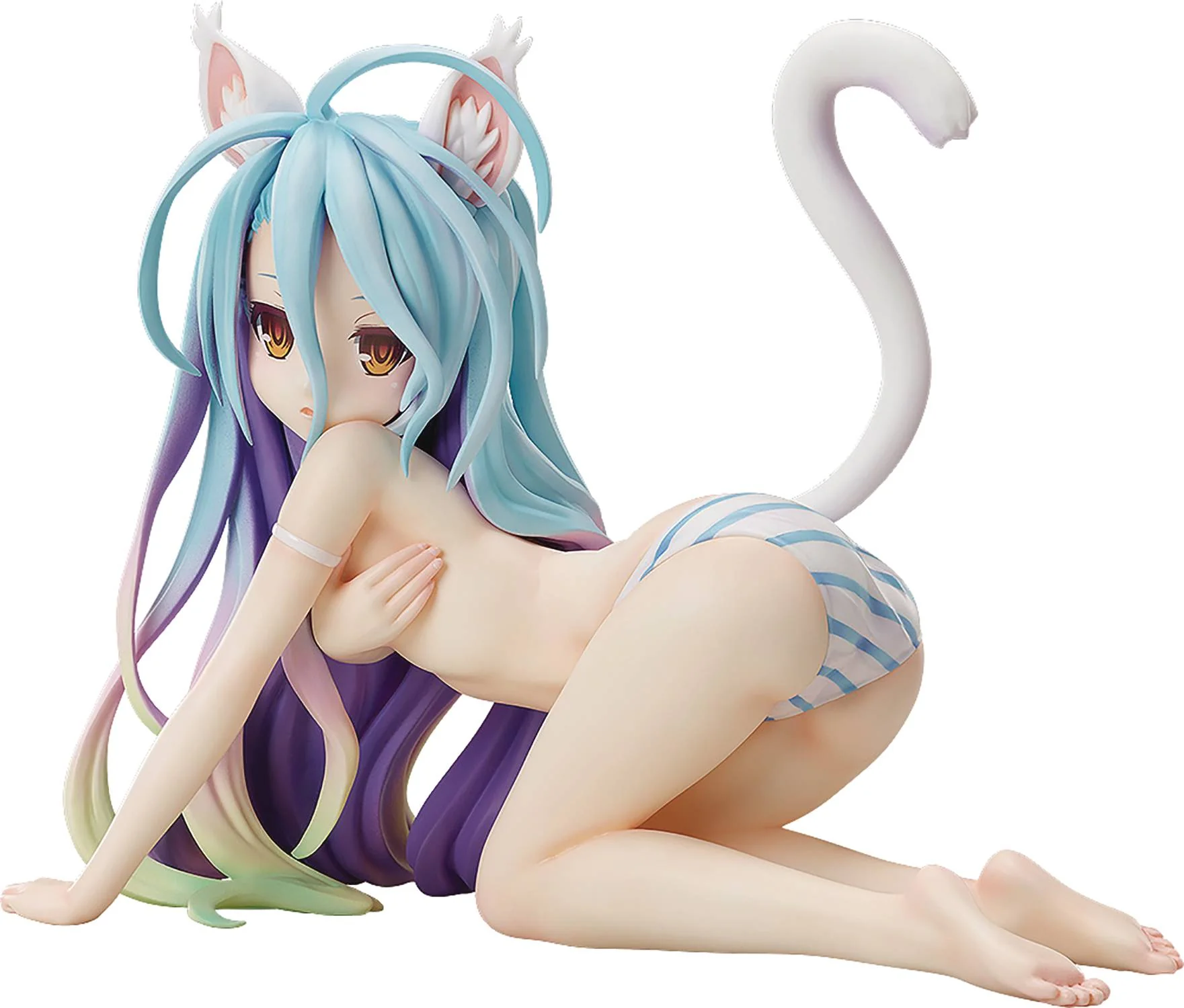 FREEing No Game No Life B-Style Shiro Cat Version 1/4 Scale Figure - Image 1