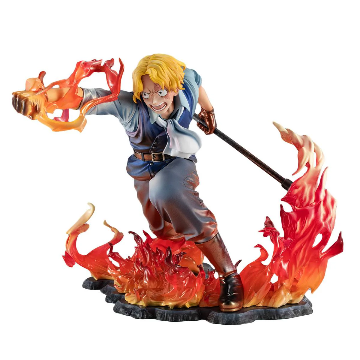 MegaHouse - One Piece Portrait Of Pirates Sabo Fire 1st IHRNC PVC Figure Limited - Image 1