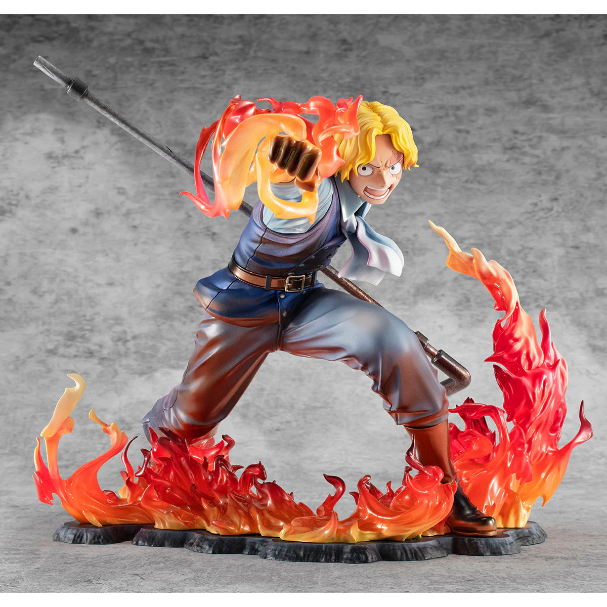 MegaHouse - One Piece Portrait Of Pirates Sabo Fire 1st IHRNC PVC Figure Limited - Image 2