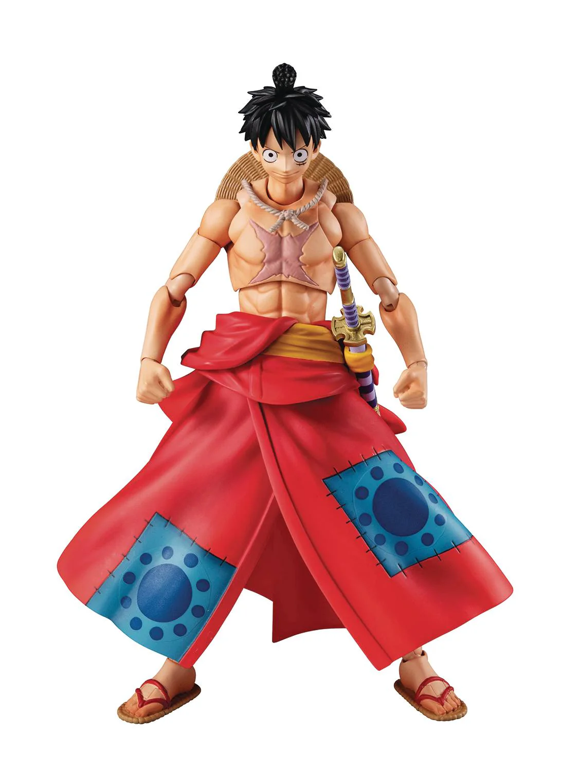 Megahouse One Piece Luffy Taro Variable Action Hero PVC Figure - Image 1