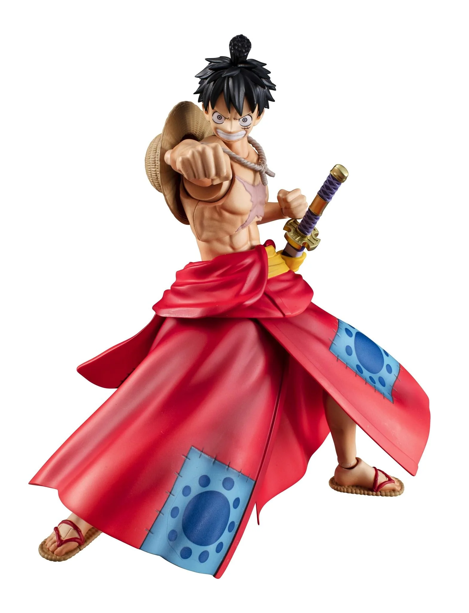 Megahouse One Piece Luffy Taro Variable Action Hero PVC Figure - Image 3