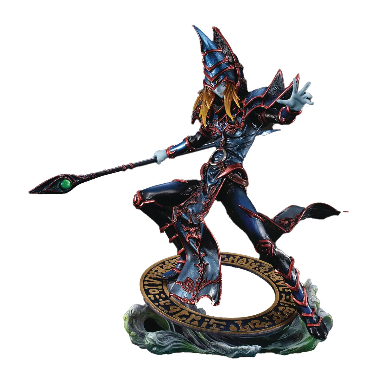 MegaHouse Black Magician Yu-Gi-Oh! Duel Monsters Art Works Monsters Figure - Image 1