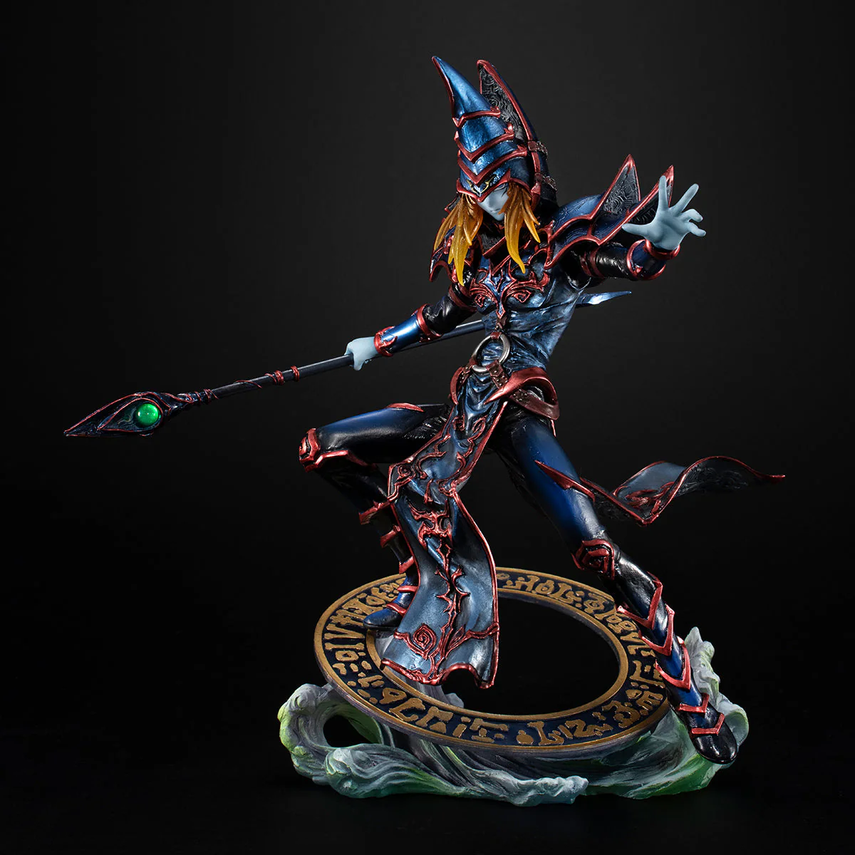 MegaHouse Black Magician Yu-Gi-Oh! Duel Monsters Art Works Monsters Figure - Image 2