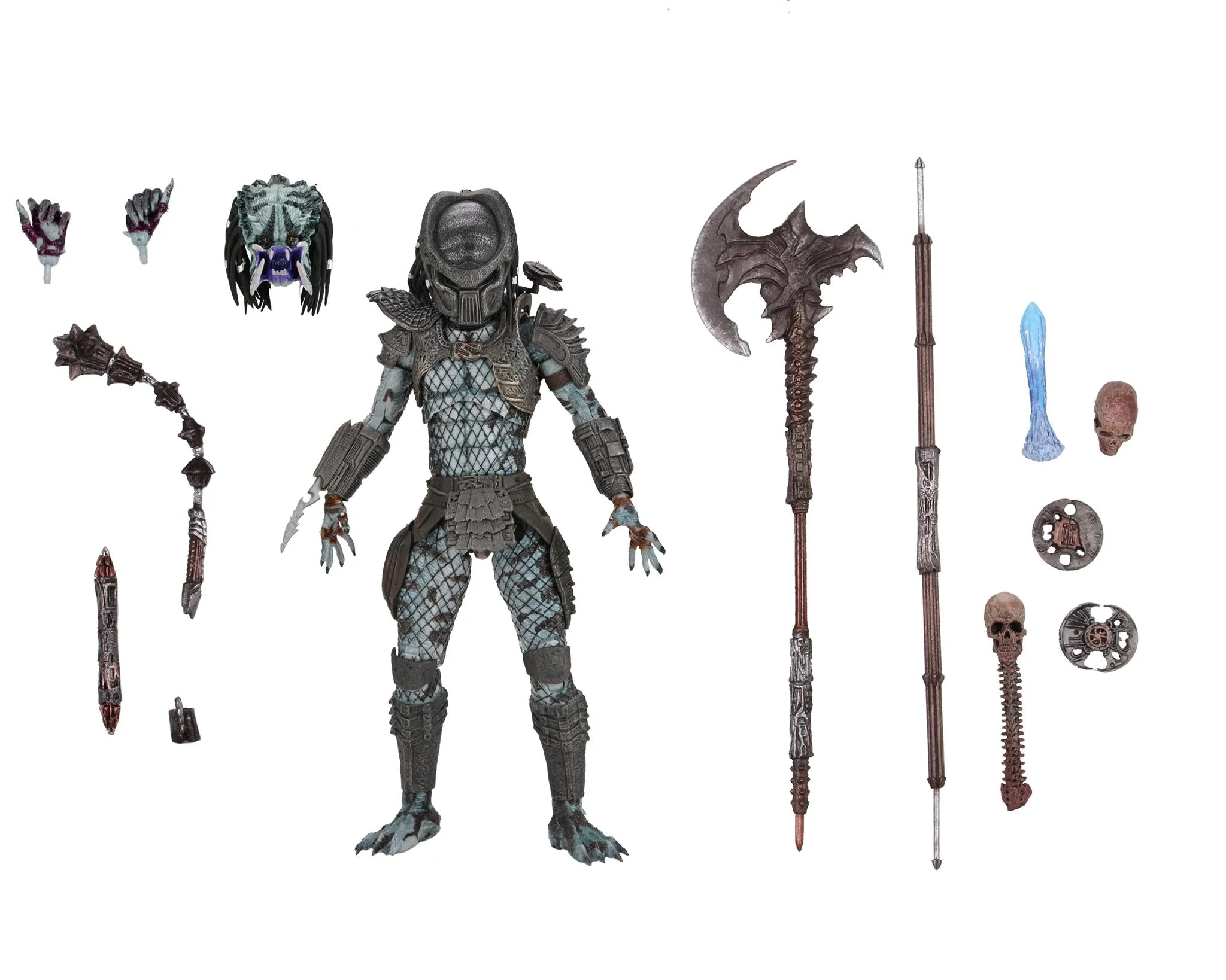 NECA Predator 2 Ultimate Warrior Predator 30th Anniversary 7" Action Figure - Image 2
