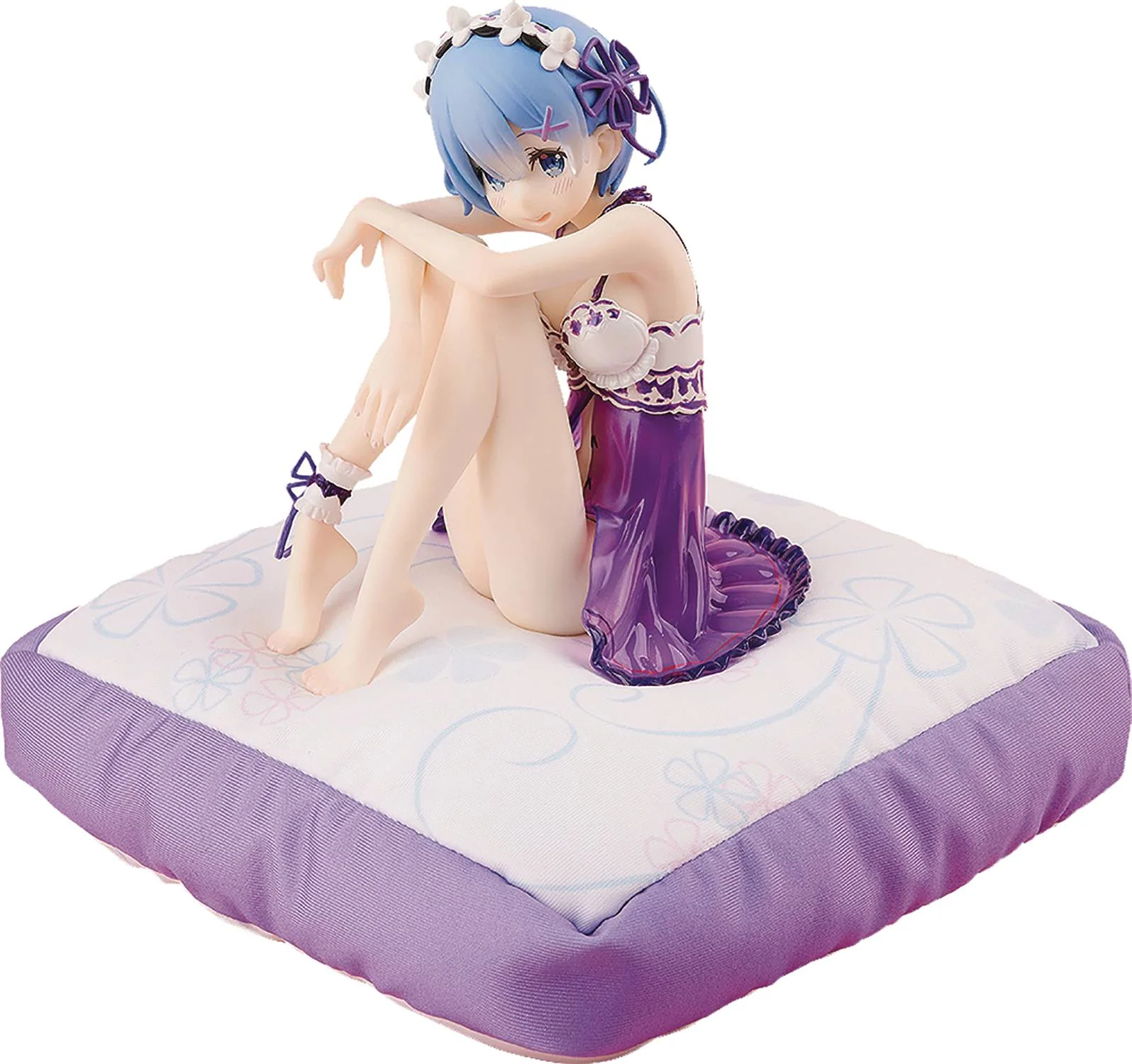 Kadokawa Re:Zero Starting Life in Another World Rem Birthday Purple Lingerie Version 1:7 Scale Figure - Image 1