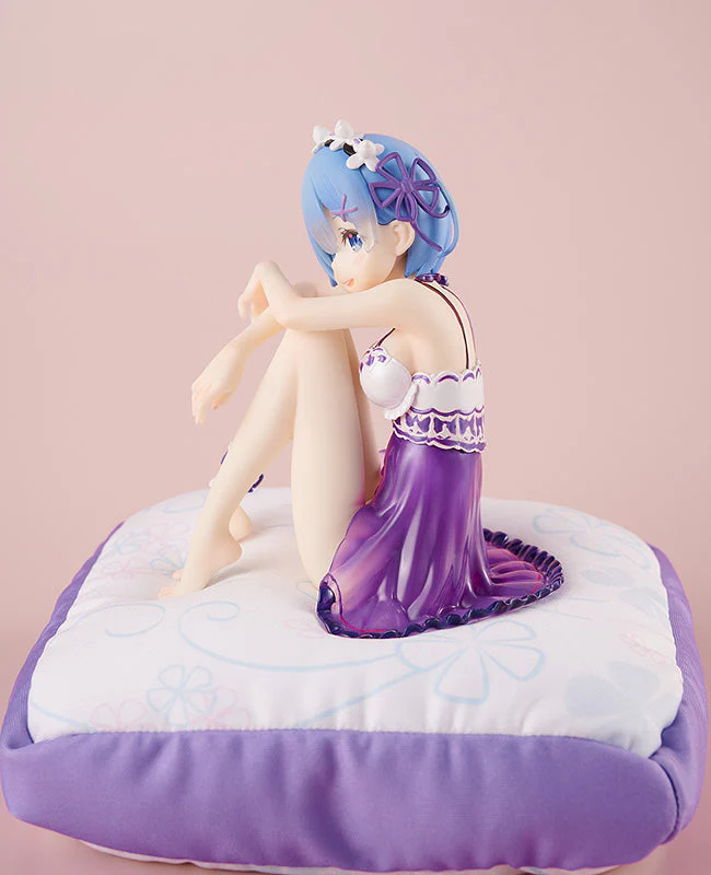 Kadokawa Re:Zero Starting Life in Another World Rem Birthday Purple Lingerie Version 1:7 Scale Figure - Image 2