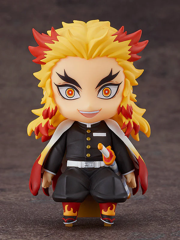 Good Smile Demon Slayer Kimetsu no Yaiba Kyojuro Rengoku Nendoroid Swacchao! Action Figure - Image 2