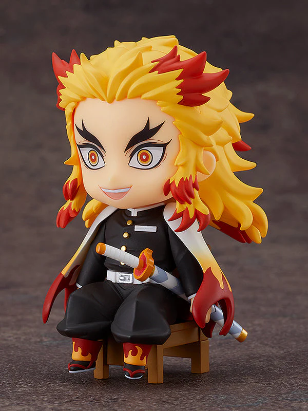 Good Smile Demon Slayer Kimetsu no Yaiba Kyojuro Rengoku Nendoroid Swacchao! Action Figure - Image 3